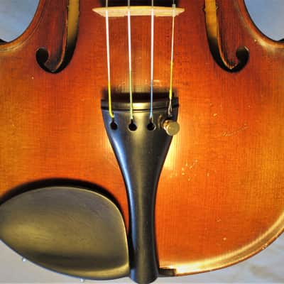 Pre-War Franz Sandner Violin, Germany c. 1920s-1930s, 4/4 - Hand Signed, "Deutschland" label image 6