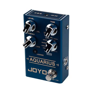 Joyo R-07 Revolution Series Aquarius Delay& Looper Guitar Effect Pedal - Jam Music Instruments image 2