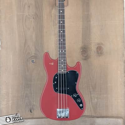 1978 Fender Musicmaster Bass – Dakota Red – Schaller Bridge – Used Very Good image 2