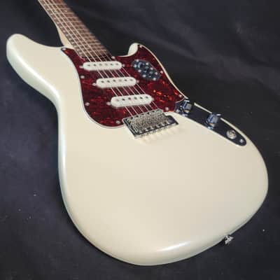 Squier Paranormal Cyclone, Laurel Fingerboard, Tortoiseshell Pickguard, Pearl White image 5