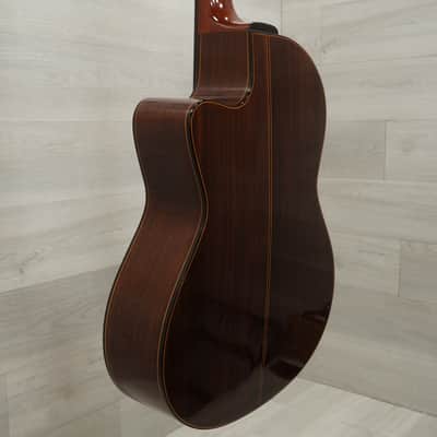 Used Alvarez Yairi CYM75CE Solid Top Acoustic Guitar Natural image 7