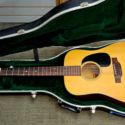 Martin D12-18 12-String Dreadnought Acoustic 1974 - Natural image 10