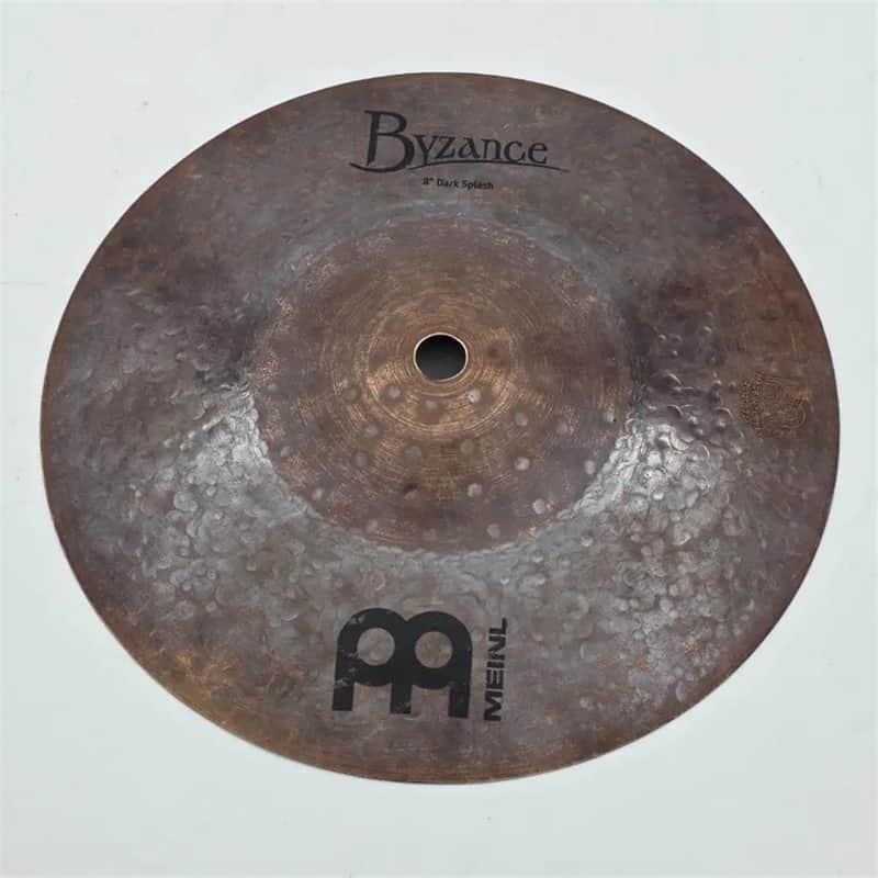 Used Meinl Byzance Dark Splash Cymbal 8" - Very Good image 1
