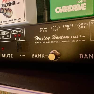 Harley Benton FXL8 Pro Dual 4 Channel FX Pedal Switching System image 1