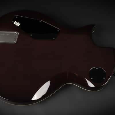 2013 ESP E-II Eclipse FM - STBLK See Thru Black | Japan Flamed Top Singlecut EMG Hot 70 Pickups 24 Extra Jumbo Frets 3.75kg | OHSC image 11