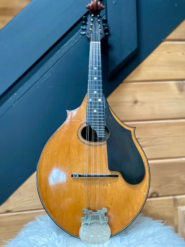 Lyon and Healy Style A Professional Mandolin 1920-1924 Natural image 1