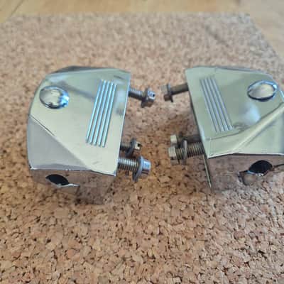 Sonor Phonic Bassdrum Leg Brackets ~1980 - Chrome image 8