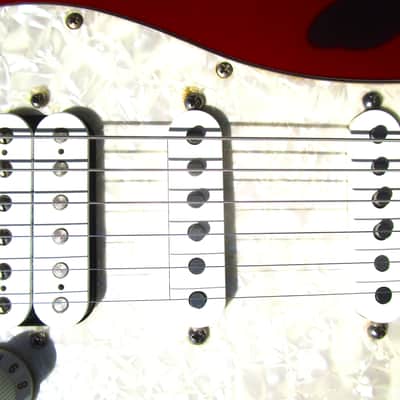 Fender Stratocaster HSS Guitar, 2001, NOS, Candy Apple Red, Gig Bag image 6