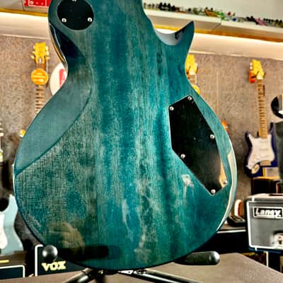 ESP LTD EC 256FM CB ZURDO / LEFTY/ GAUCHER - COBALT BLUE image 13