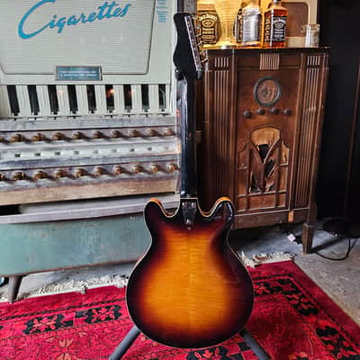 1960's Danelectro Firefly Sunburst image 7