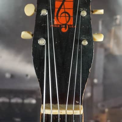 Harmony 1215 Archtop Acoustic Guitar c.1936 Sunburst – Pre-War Made in USA image 2