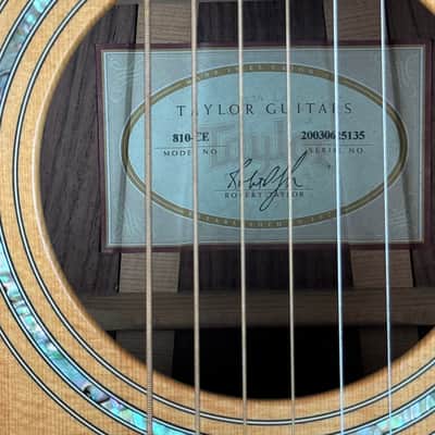 2003 Taylor 810-CE image 6