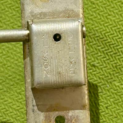 Vintage 1960s Kluson Deluxe Double Line 3x3 Tuner Treble Side image 5