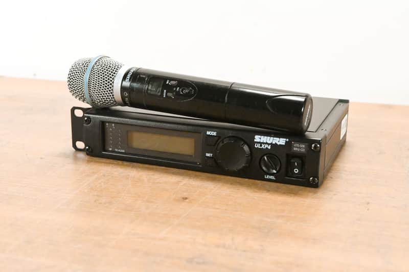 Shure ULXP24/BETA87A Handheld Wireless System - G3 Band NO POWER SUPPLY CG010R4 image 1