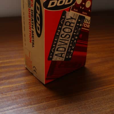 DOD Death Metal Distortion FX86B 1990s - Black image 4