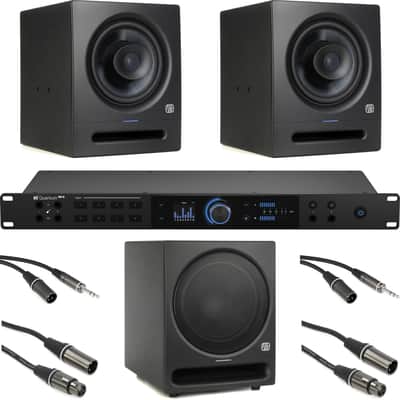 PreSonus Quantum HD 8 Rackmountable USB-C Audio Interface Studio Bundle image 1