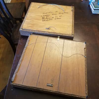 ERA Pair (2)  Rare Poly-Planar P-20 Super Thin Wafer/Panel Speakers 4-way 25 Watt 8 Ohm Titanium Driver Magna 1970 - 1960s speaker cloth and frame image 8
