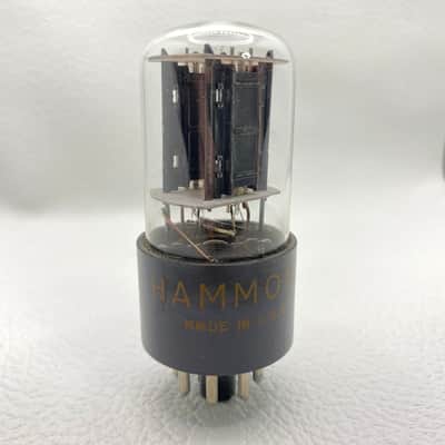 RCA / Hammond 6SN7GTB Vintage Black Plate Preamp Vacuum Tube Tested USA image 1