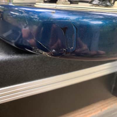 Modulus P BASS Plus 2009/1989 blue image 7