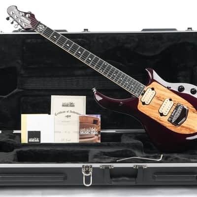 Music Man Majesty 6 Jester Red Spalted Maple BFR 2020 image 3