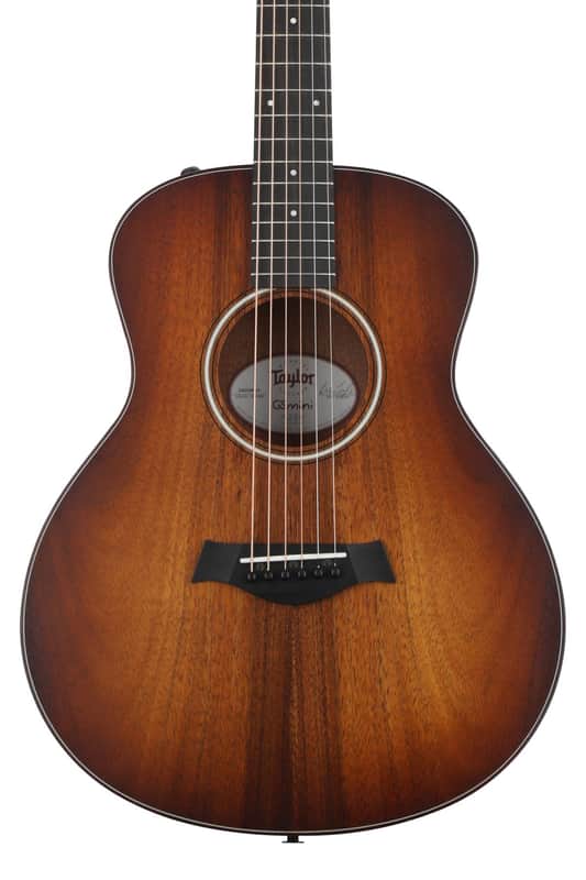 Taylor GS Mini-e Koa Plus Acoustic-electric Guitar - Shaded Edgeburst image 1