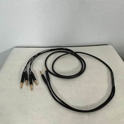 Mogami Snake 2 TRS 1/4" Gold - 4 TS 1/4" Gold Neutrik - 8 feet. image 1