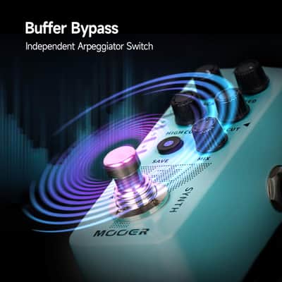 MOOER E7 Polyphonic Guitar Synth Pedal Electronic Synthesizer, (Price includes the import duty for US buyer) image 3