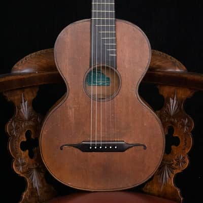 Original 19th Century Romantic Terz Guitar image 1