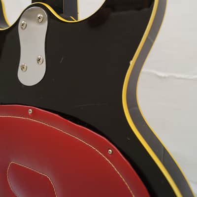 Acoustic Black Widow Bass  Black image 12