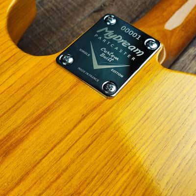 MyDream  Partcaster Custom Built - Telecaster Swamp Ash Butterscotch SD Zebra SH-1N image 7
