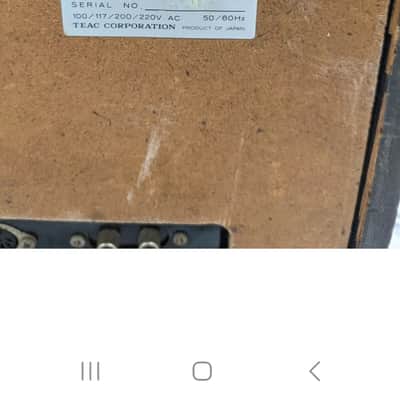 TEAC A-2050 70s - Wood/metal image 9