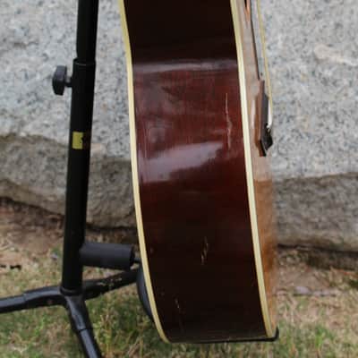 RARE Vintage 1964 Regal Model 235 Harmony Sovereign H-1260 Jumbo Acoustic Guitar W/ Case Restored! image 16