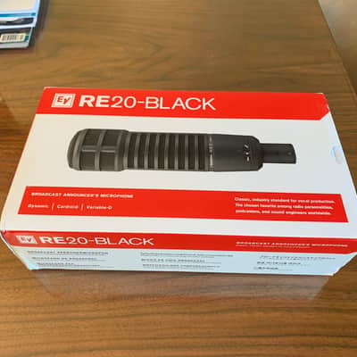 Electro-Voice RE20 Cardioid Dynamic Microphone - Black - MINT #2 image 3