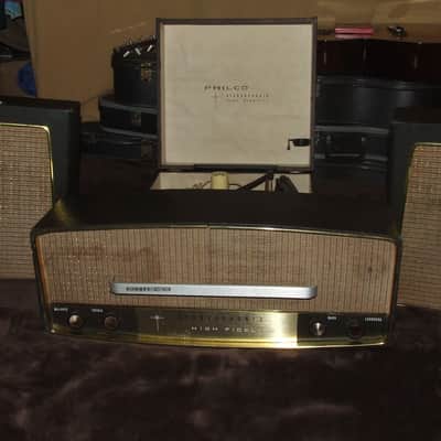 Philco K-1526-121 1962 Black Gold image 4