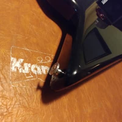 Kramer Aluminium Neck V Bass Late 70's Black image 7