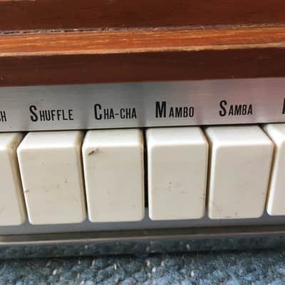 RHYTHM ACE FR-2L RARE VINTAGE 1960 - WOOD image 4