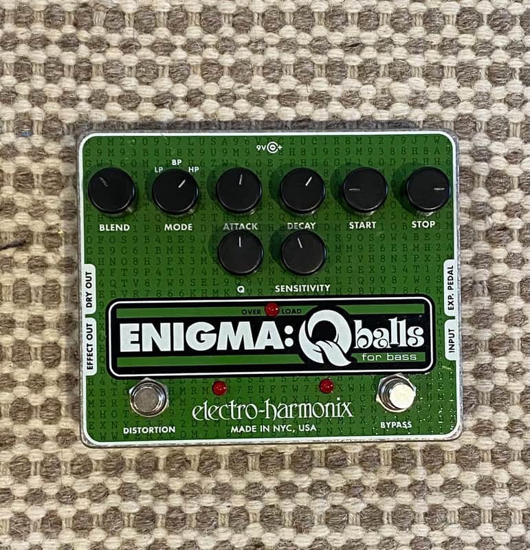 Electro-Harmonix Enigma Q Balls Bass Envelope Filter Pedal