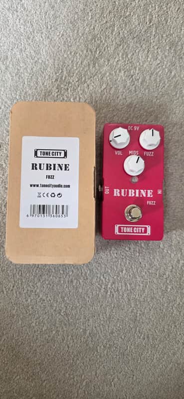 Tone City Rubine 70s silicon fuzz pedal image 1