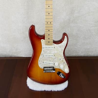Fender American Standard Stratocaster 2013 - Sienna Sunburst w/Tweed HSC #US13035832 USED image 4