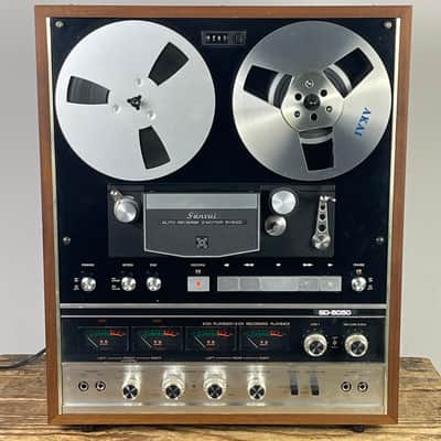 Sansui SD-5050 4-channel stereo tape deck W/accessory kit & original box image 2