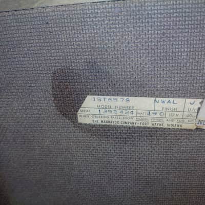 Magnavox Danish Modern 1961 MCM Console Stereo image 15