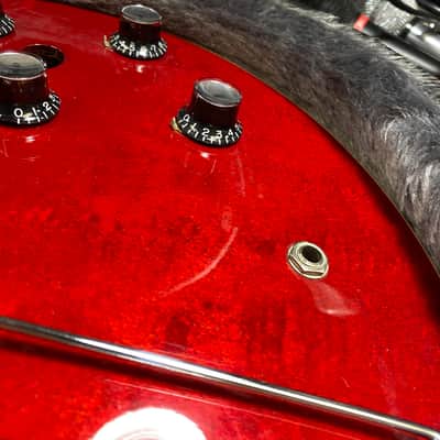 1996 Epiphone Riviera CH - Cherry - Includes OHSC image 11