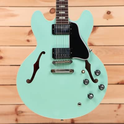 Gibson PSL 1964 ES-335 Ultra Light Aged - Kerry Green Two Tone-130636 image 2