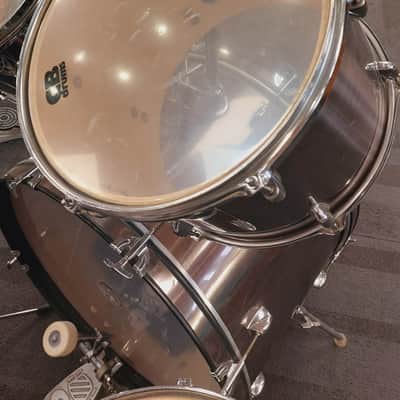 CB Percussion Drums SP Series 5-piece Standard Kit T12", T13", T16", S14", BD22" USE - Silver / Black image 4
