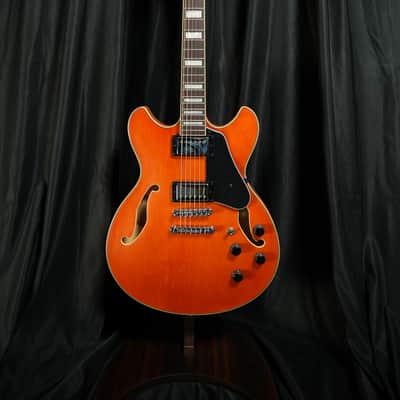 Ibanez AS73-TTF Artcore Transparent Tangerine Flat image 2