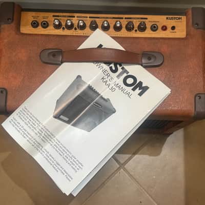 Kustom KAA30 1x10 30 Watt Solid State Acoustic Combo Amp image 5
