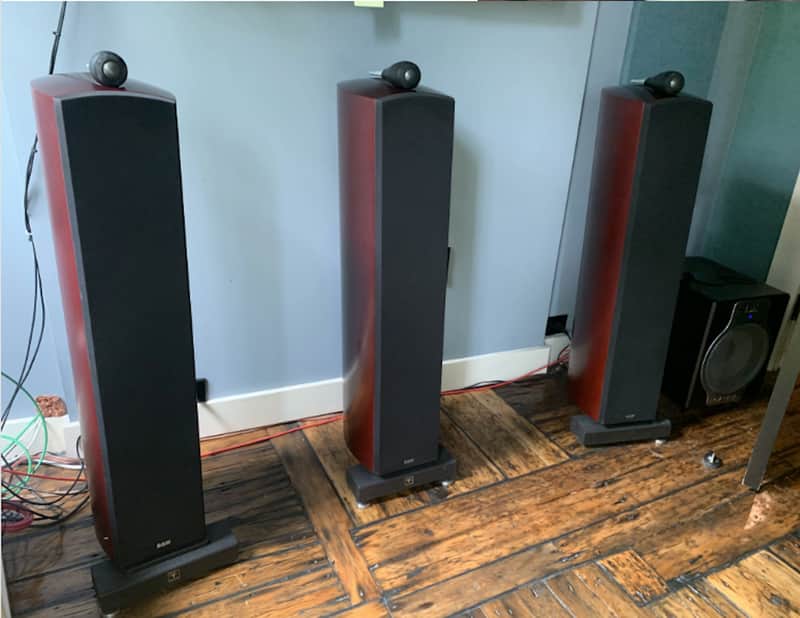Bowers & Wilkins Nautilus 804 (3x) - Cherry image 1