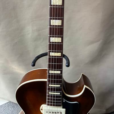 Guild CE-100 Capri with P90s 1958 - Sunburst image 20