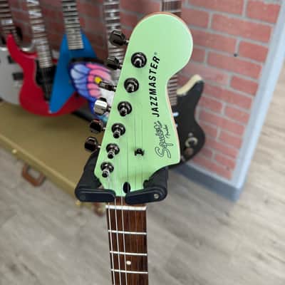 Squier Contemporary Active Jazzmaster HH Stop Tail with Laurel Fretboard 2018 - Present - Surf Pearl image 6