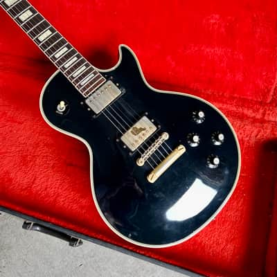 Greco EG-600 Custom 1987 Black beauty original vintage MIJ Fuji Gen Les paul single cut Japan EGC image 2